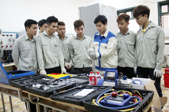 Chất lượng đào tạo nghề thăng hạng ấn tượng