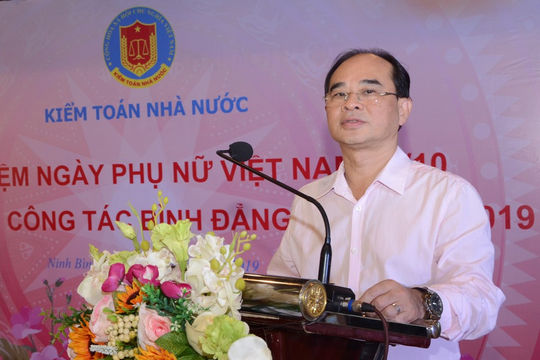 Kiểm toán Nhà nước tổ chức kỷ niệm Ngày Phụ nữ Việt Nam và tập huấn công tác bình đẳng giới