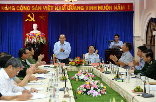 Phó Thủ tướng Thường trực làm việc với Khu kinh tế cửa khẩu quốc tế Bờ Y