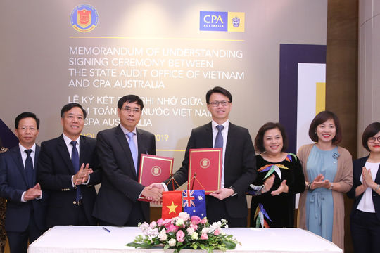KTNN Việt Nam và CPA Australia ký Bản ghi nhớ hợp tác song phương