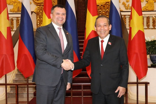 Phó Thủ tướng Thường trực Trương Hòa Bình tiếp Phó Thủ tướng Nga Maxim Akimov Phó Thủ tướng Thường trực Trương Hòa Bình tiếp Phó Thủ tướng Nga Maxim Akimov