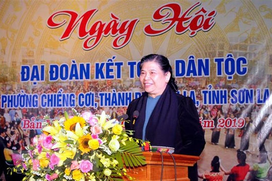 Phó Chủ tịch Quốc hội Tòng Thị Phóng thăm, làm việc tại tỉnh Sơn La