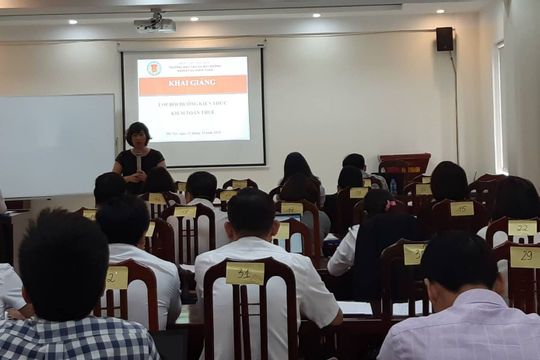 Cập nhật kiến thức về kiểm toán thuế cho các kiểm toán viên nhà nước