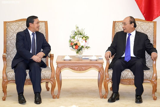 Thủ tướng tiếp Đại sứ Lào nhận nhiệm vụ