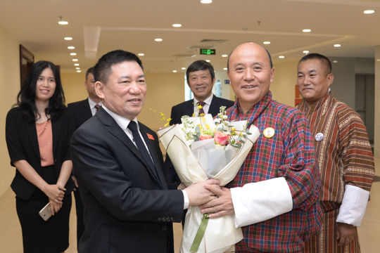 Tổng Kiểm toán Nhà nước Hồ Đức Phớc tiếp Tổng Kiểm toán Nhà nước Bu-tan Tshering Kezang Tổng Kiểm toán Nhà nước Hồ Đức Phớc tiếp Tổng Kiểm toán Nhà nước Bu-tan Tshering Kezang