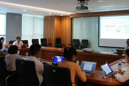 Khai giảng lớp Hướng dẫn sử dụng phần mềm quản lý tiến độ, tổng hợp kết quả kiểm toán