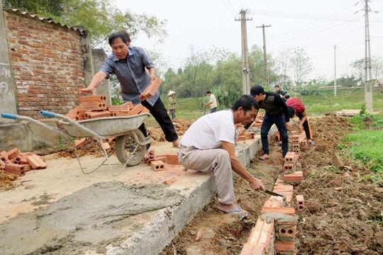 Sắp xếp cán bộ hoạt động không chuyên trách ở các thôn, tổ dân phố sau sáp nhập