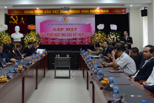 KTNN tri ân các cán bộ, giáo viên Trường Đào tạo và Bồi dưỡng nghiệp vụ kiểm toán