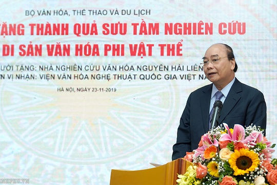 Thủ tướng: Phải biến văn hóa trở thành di sản, tạo sinh kế cho người dân