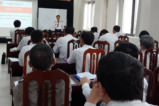 45 học viên tham gia Lớp bồi dưỡng Kỹ năng kiểm toán dự án đầu tư xây dựng công trình cấp độ 3