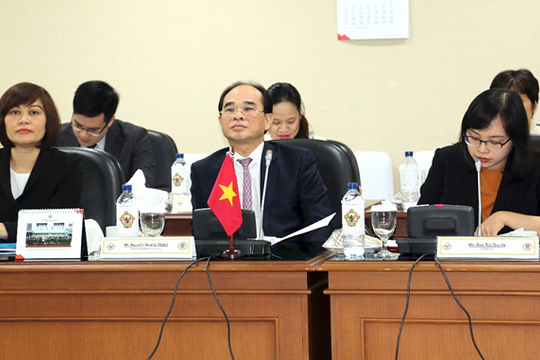 Phó Tổng Kiểm toán nhà nước Nguyễn Quang Thành thăm và làm việc tại  Indonesia