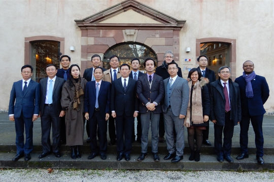 Tổng Kiểm toán Nhà nước thăm và làm việc với Học viện Hành chính Quốc gia Pháp