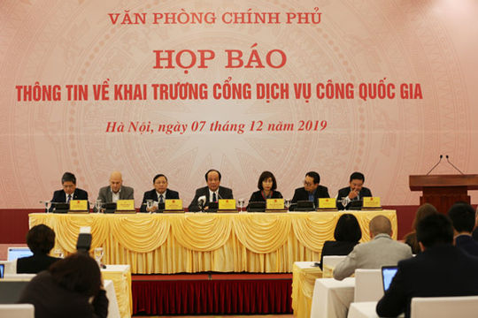 Cổng Dịch vụ công quốc gia đã sẵn sàng để triển khai chính thức Cổng Dịch vụ công quốc gia đã sẵn sàng để triển khai chính thức