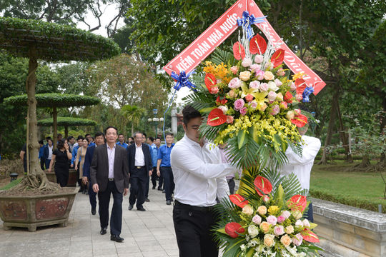 Đoàn công tác của Kiểm toán Nhà nước kết thúc tốt đẹp hành trình đến với các địa chỉ Đỏ