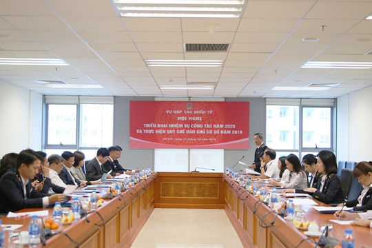 Vụ Hợp tác Quốc tế - KTNN tổ chức Hội nghị tổng kết năm 2019