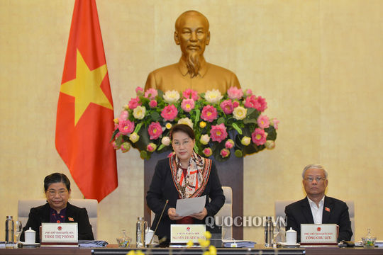 Khai mạc Phiên họp thứ 41 của Ủy ban Thường vụ Quốc hội