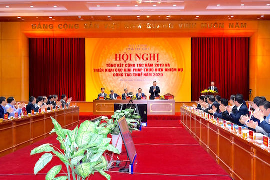 Năm 2020: Ngành thuế phấn đấu thu ngân sách vượt ít nhất 5% so với dự toán