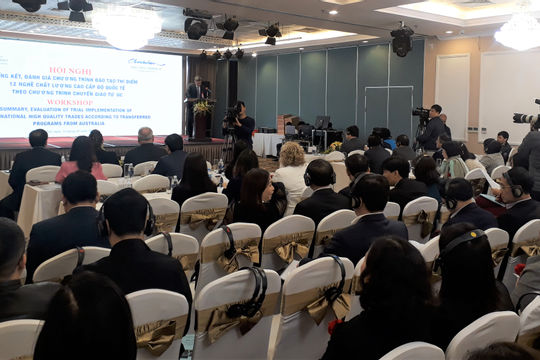 Đào tạo nghề theo chương trình chuyển giao quốc tế: Trái ngọt đầu mùa