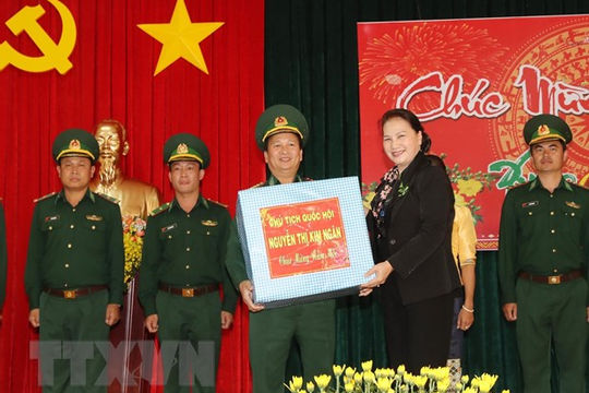 Chủ tịch Quốc hội Nguyễn Thị Kim Ngân thăm, chúc Tết tại tỉnh Đắk Lắk