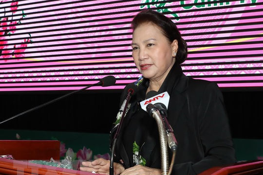 Chủ tịch Quốc hội làm việc với Thường vụ Tỉnh ủy Đắk Lắk