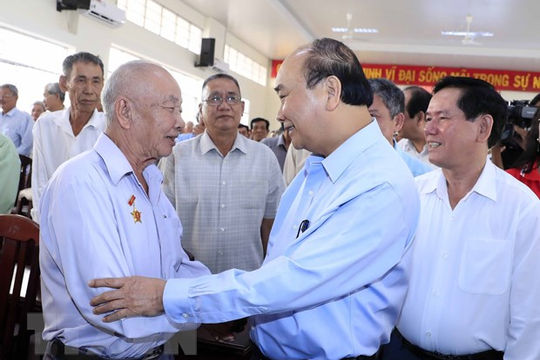 Thủ tướng Nguyễn Xuân Phúc thăm và làm việc tại Trà Vinh