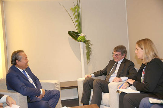 Phó Thủ tướng Thường trực hội kiến Chủ tịch Nghị viện châu Âu, Thủ tướng Croatia