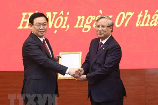 Thành ủy Hà Nội công bố quyết định của Bộ Chính trị về công tác cán bộ