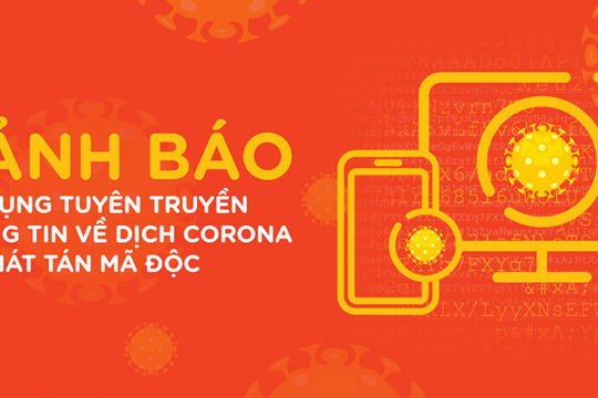 Ngân hàng cảnh báo lợi dụng thông tin dịch corona để phát tán mã độc