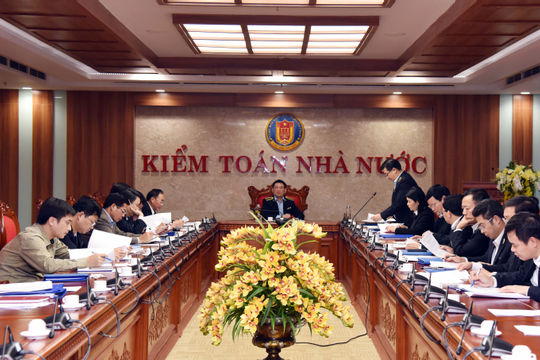 Tiểu ban Văn kiện và Tiểu ban Nhân sự Đại hội Đảng bộ KTNN nhiệm kỳ 2020-2025 họp phiên thứ nhất