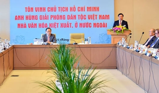 Tư tưởng, văn hóa, đạo đức Hồ Chí Minh cần được tôn vinh ở nước ngoài