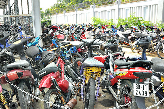 Từ ngày 1/5, người vi phạm giao thông được quản lý, bảo quản phương tiện