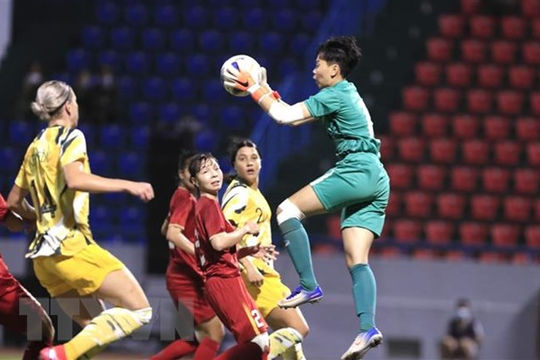 Đội tuyển nữ Việt Nam chiến đấu kiên cường trước đội nữ Australia
