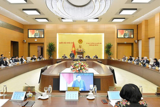 Phiên họp thứ 43 của Ủy ban Thường vụ Quốc hội dự kiến khai mạc ngày 23/3