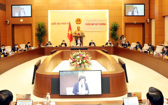 Ủy ban Thường vụ Quốc hội cho ý kiến về các biện pháp hỗ trợ người dân gặp khó khăn do đại dịch Covid-19: Bảo đảm hỗ trợ kịp thời, hạn chế “độ trễ” của chính sách