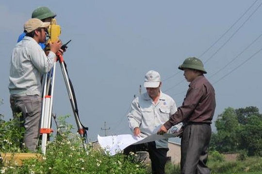 Khẩn trương hoàn thành kiểm kê đất đai,  lập bản đồ hiện trạng sử dụng đất