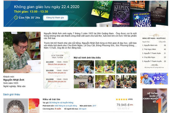 10.000 đầu sách được giới thiệu trong Hội sách trực tuyến Quốc gia 2020 10.000 đầu sách được giới thiệu trong Hội sách trực tuyến Quốc gia 2020