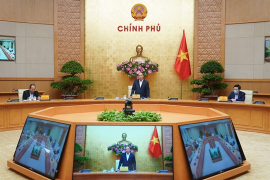 Thủ tướng Nguyễn Xuân Phúc: Hà Nội cần chuẩn bị tốt các điều kiện để phát triển kinh tế-xã hội sau khi dịch bệnh lắng xuống