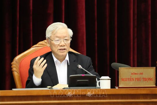 Tổng Bí thư, Chủ tịch nước Nguyễn Phú Trọng chủ trì Hội nghị cán bộ toàn quốc