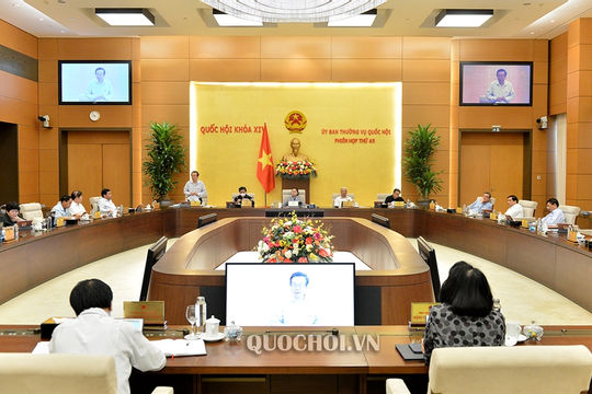 Khai mạc Phiên họp thứ 45 của Ủy ban Thường vụ Quốc hội