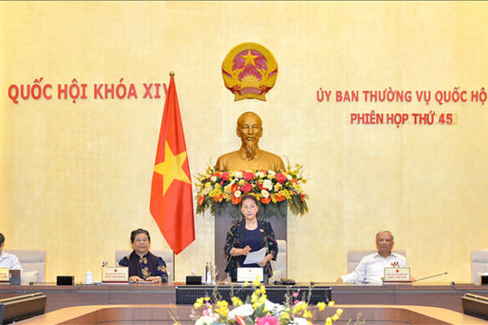 Bế mạc Phiên họp thứ 45 của Ủy ban Thường vụ Quốc hội: Các nội dung trình Quốc hội phải đạt chất lượng tốt nhất Bế mạc Phiên họp thứ 45 của Ủy ban Thường vụ Quốc hội: Các nội dung trình Quốc hội phải đạt chất lượng tốt nhất