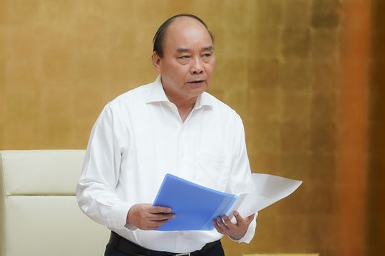 Thủ tướng chủ trì họp Thường trực Chính phủ về phòng chống COVID-19