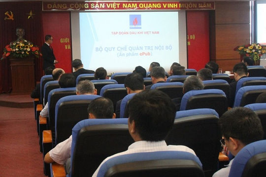 PVN công bố Bộ quy chế quản trị nội bộ theo dạng sách điện tử PVN công bố Bộ quy chế quản trị nội bộ theo dạng sách điện tử