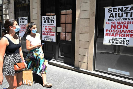 Châu Âu đối mặt với suy thoái kinh tế sâu