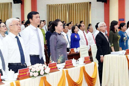 Chủ tịch Quốc hội Nguyễn Thị Kim Ngân dự Kỳ họp thứ 12, HĐND tỉnh Bình Phước nhiệm kỳ 2016 - 2021 Chủ tịch Quốc hội Nguyễn Thị Kim Ngân dự Kỳ họp thứ 12, HĐND tỉnh Bình Phước nhiệm kỳ 2016 - 2021