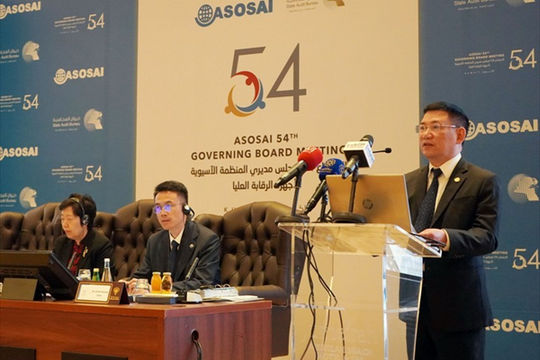 Chủ động thực hiện thành công nhiều nhiệm vụ quan trọng trong vai trò Chủ tịch ASOSAI Chủ động thực hiện thành công nhiều nhiệm vụ quan trọng trong vai trò Chủ tịch ASOSAI