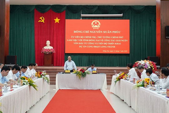 Thủ tướng kiểm tra tiến độ triển khai Dự án sân bay Long Thành Thủ tướng kiểm tra tiến độ triển khai Dự án sân bay Long Thành