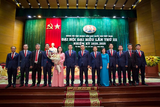 Đại hội đại biểu Đảng bộ Tập đoàn Dầu khí Quốc gia Việt Nam  lần thứ III, nhiệm kỳ 2020 - 2025 thành công tốt đẹp Đại hội đại biểu Đảng bộ Tập đoàn Dầu khí Quốc gia Việt Nam  lần thứ III, nhiệm kỳ 2020 - 2025 thành công tốt đẹp