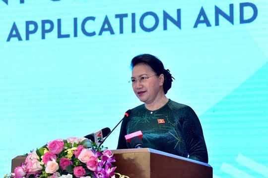 Chủ tịch Quốc hội Nguyễn Thị Kim Ngân dự Lễ công bố Trang thông tin điện tử, bộ nhận diện Năm Chủ tịch AIPA 2020