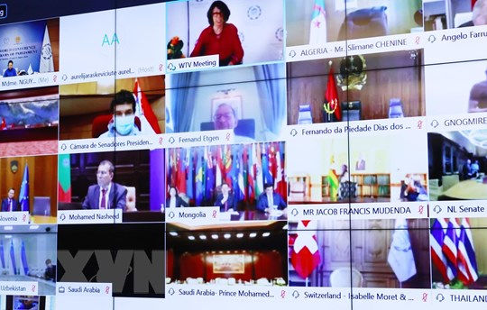 Chủ tịch Quốc hội dự Hội nghị các Chủ tịch Quốc hội Thế giới lần thứ 5