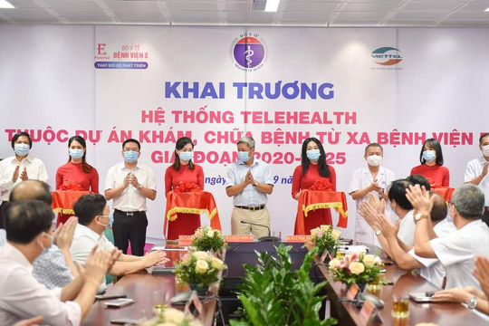 Bệnh viện E khai trương hệ thống Telehealth - khám chữa bệnh từ xa